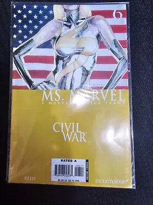 Buy Ms Marvel #6 Civil War (2006) • 4£