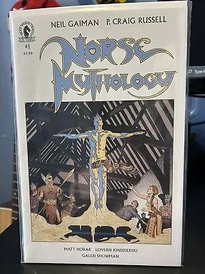 Buy Norse Mythology Issue 1-4 Comic Books Neil Gaiman • 5£