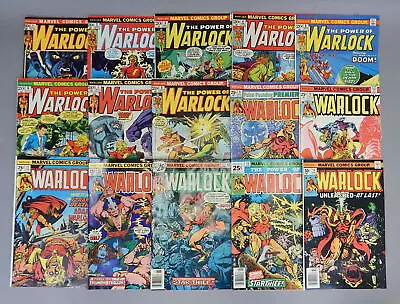 Buy Marvel 1972 The Power Of Warlock Comic Run Series Lot 1-15 VG-EX • 199.16£