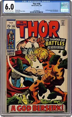 Buy Thor #166 CGC 6.0 1969 2007998020 • 158.12£