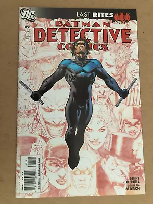 Buy Detective Comics #851 Tony Daniel 1:10 Variant Cover Nightwing Batman Last Rites • 6.32£