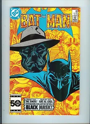 Buy Batman #386 NM- 1st Black Mask. Tom Mandrake Cover DC Comics 1985 NICE!! • 63.22£