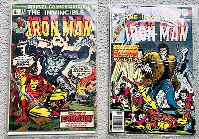 Buy INVINCIBLE IRON MAN Marvel Comics #56 - 1973 #101 - 1977 Rare UK • 17.99£