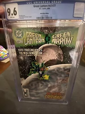 Buy Green Lantern 77 CGC 9.6 Super Rare Multi-Pack DC Universe Logo Variant! X • 47.29£