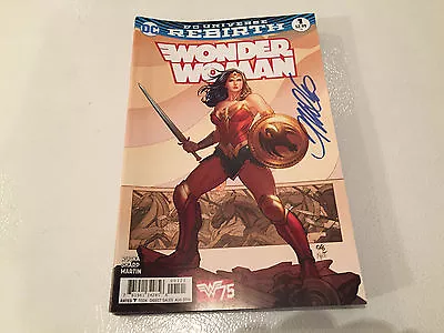 Buy Signed Frank Cho Dc Comics Wonder Woman #1 Variant W/coa 200% Guarantee • 15.88£