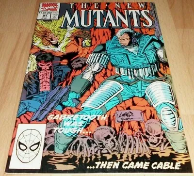 Buy New Mutants (1983 1st Series) # 91...Published July 1990 By Marvel • 39.95£