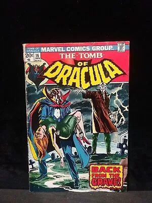 Buy Tomb Of Dracula #16 (Gil Kane Cover/ Gene Colan Art) Marvel Comics 1974  • 19.98£