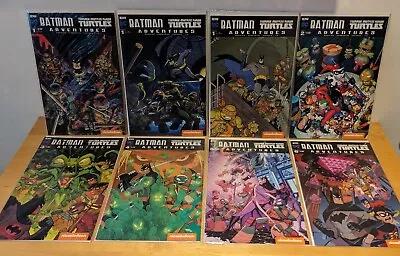 Buy Batman Teenage Mutant Ninja Turtles TMNT Adventures IDW DC Comics Set 1-6 Extras • 39.99£