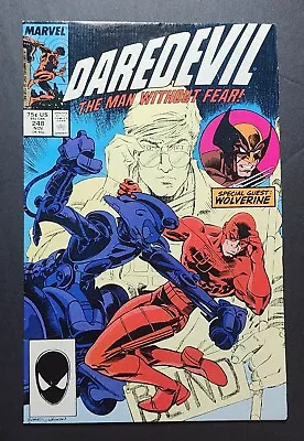 Buy Daredevil #248 (1987) Wolverine Appearance Marvel Comics Comic Book • 3.01£