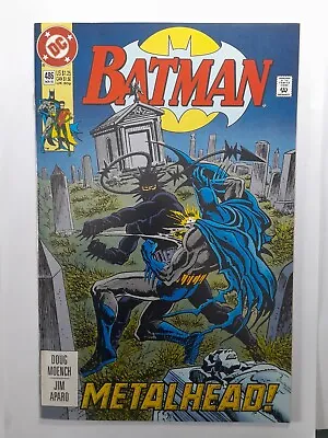 Buy 1992 Batman 486 NM.First App. Metalhead. Jim Aparo Art.Dc Comics • 17.14£