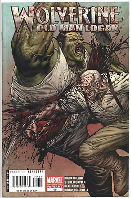 Buy Wolverine #66 2nd Second Print Variant 1st App Old Man Logan Hulk Marvel Movie • 24.95£