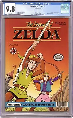 Buy Legend Of Zelda 1A Barcode On Right CGC 9.8 1990 4359421004 • 1,407.28£