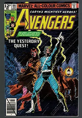 Buy Marvel Comics Avengers 185 8.0 VFN 1979 Quicksilver • 21.99£