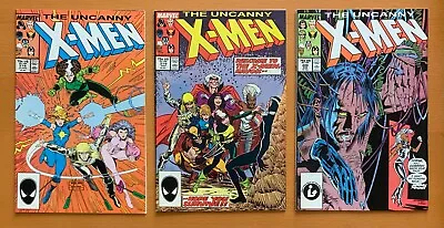Buy Uncanny X-Men #218, 219 & 220 (Marvel 1987) 3 X VF / VF- Condition Comics • 19.95£