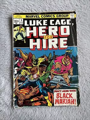 Buy Luke Cage, Hero For Hire - Don’t Mess With Black Mariah - Marvel Comics Jan 1973 • 14.95£