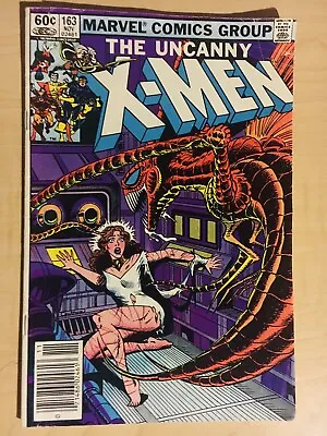 Buy The Uncanny X-Men #163 (Marvel 1982) Key Issue!! Origin Of Binary! Carol Danvers • 11.82£