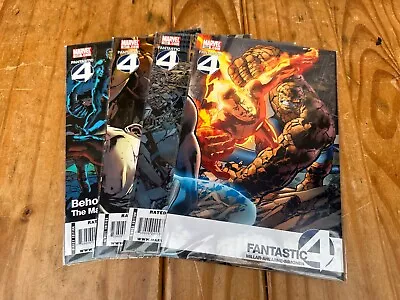 Buy 4x Marvel Fantastic Four Comic Books #566 #567 #568 #569 From July Aug Sept 2009 • 17.99£