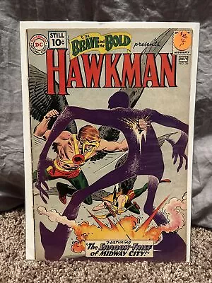 Buy Brave & The Bold #36 - Hawkman & 1st Appearance Shadow Thief VG Condition • 47.43£