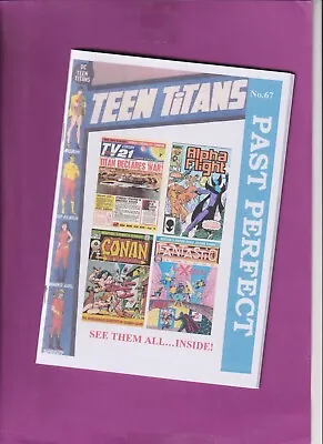 Buy (067) Past Perfect #67 TEEN TITANS TV CENTURY 21 FANTASTIC • 1.49£