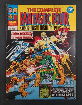 Buy Marvel Comics - The Complete Fantastic Four - Issue No 24 March 1978 • 5.95£