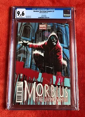Buy MORBIUS THE LIVING VAMPIRE #3 CGC 9.6 HTF 1:50 Coker Variant Amazing Spiderman • 585£