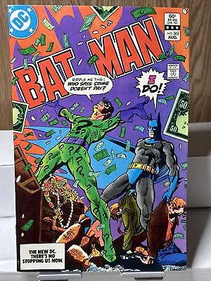 Buy Batman #362 DC Comics 1983 Bronze Age When Riddled By The Riddler • 15.80£