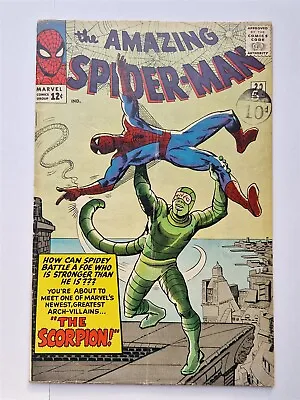 Buy Amazing Spider-man #20 Vg (4.0) January 1965 1st Scorpion Marvel Comics ** • 499.99£