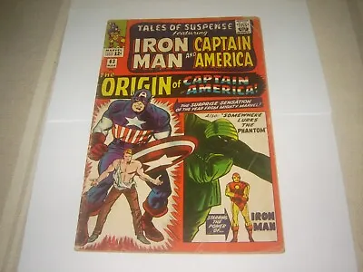 Buy Tales Of Suspense # 63  Silver Age Origin Of Captain America • 31.60£