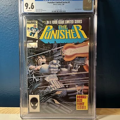 Buy Punisher Limited Series #1 Cgc 9.6 White Pages // Marvel Comics 1986 • 179.89£