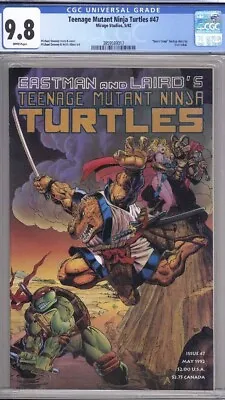 Buy Teenage Mutant Ninja Turtles #47 Cgc 9.8 First Appearance Of Space Usagi • 394.51£