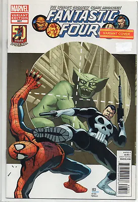 Buy FANTASTIC FOUR #607 Spider-Man Punisher VARIANT 2012 • 16.08£