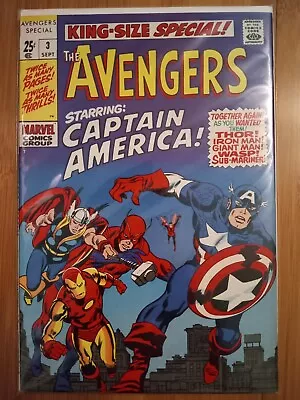 Buy The Avengers Annual 3 1969 Kirby Red Skull Captain America 7.5 To 8.0 CGC • 35.68£