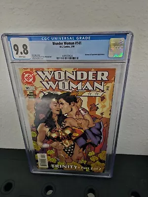 Buy Wonder Woman #141 DC Comics 1/99 Adam Hughes Cover CGC 9.8 • 86.62£