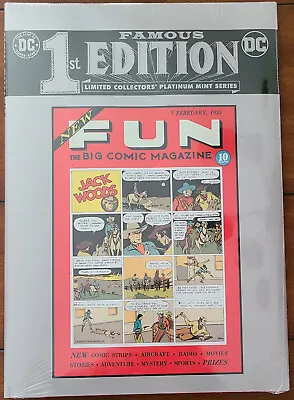 Buy Famous First Edition NEW FUN #1 Roy Thomas Jerry Bails (HC 2020) NEW SEALED • 19.70£