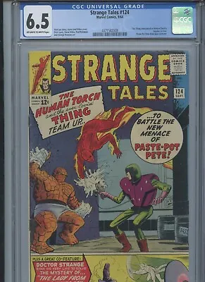 Buy Strange Tales #124 1964 CGC 6.5 • 160.86£