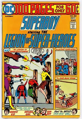 Buy Superboy (1949) #205 VF- 100 Page Giant Legion Of Super-Heroes • 19.94£