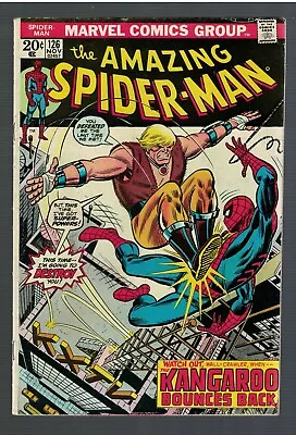 Buy Marvel Comics Amazing Spiderman 126 FN- 5.5 1973 • 29.99£
