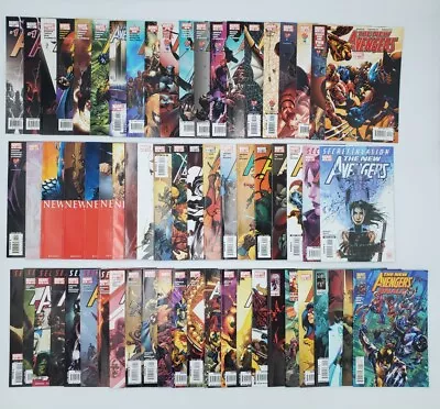 Buy The New Avengers Comic Lot #1-63  Complete Run Lot + 3 More Missing 31 & 61 • 120.01£