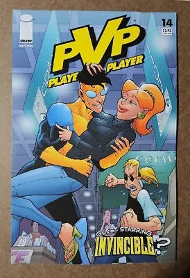 Buy PVP #14  -  INVINCIBLE? - 1st PRINT - IMAGE COMICS • 6.95£