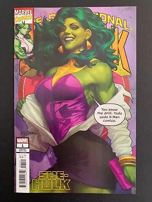 Buy She-hulk #1 *nm Or Better!* (marvel, 2022)  Stanley Artgerm Lau Variant Cover! • 3.94£