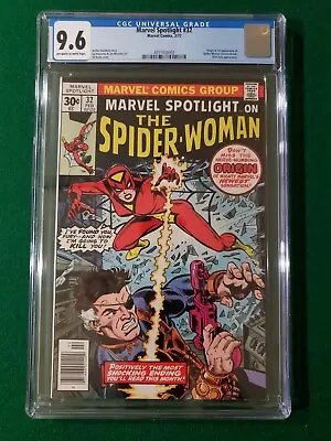 Buy MARVEL SPOTLIGHT #32 (1977) CGC 9.6 Origin & 1st App Spider-Woman (JESSICA DREW) • 592.89£