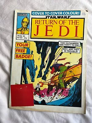 Buy Star Wars - Return Of The Jedi Comic - Issue 26th October 1985 No 123 • 5£