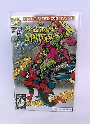 Buy Marvel The Spectacular Spider-Man Giant-Sized 200th Issue Comic Book 1993 • 7.96£