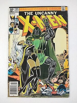 Buy The Uncanny X-Men #145 Newsstand (1981 Marvel Comics) Doom Storm Cover • 19.70£