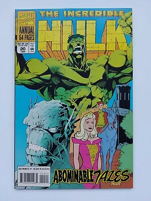Buy Marvel Comics The Incredible Hulk Annual #20 Abominable Tales 1994 Peter David • 4.49£