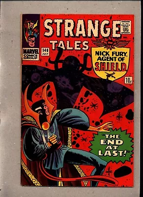 Buy Strange Tales #146_july 1966_vg+_dr. Strange_nick Fury, Agent Of Shield_uk! • 11.50£