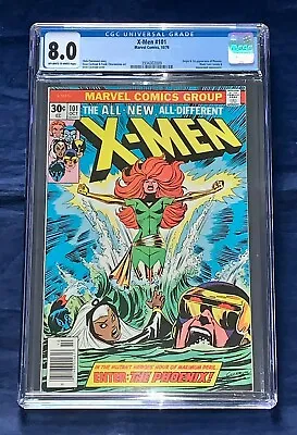 Buy Uncanny X-Men #101 1976 CGC 8.0 VF Origin & 1st Appearance Of Phoenix • 491.70£