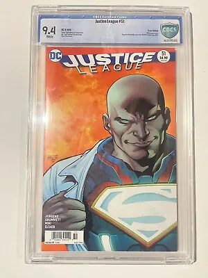 Buy Justice League #51 - CBCS 9.4 - Recalled Error Newsstand Edition - NOT CGC • 60.31£