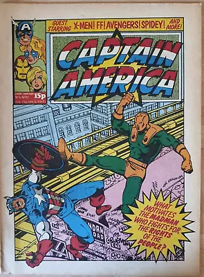Buy Captain America #6 Marvel Comics UK 1981 Dazzler, Thor, Iron Man • 4£