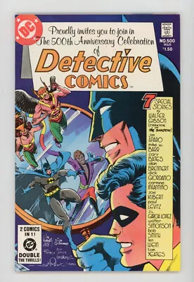 Buy Detective Comics 500 68-page Anniversary Issue HIGH GRADE • 13.46£